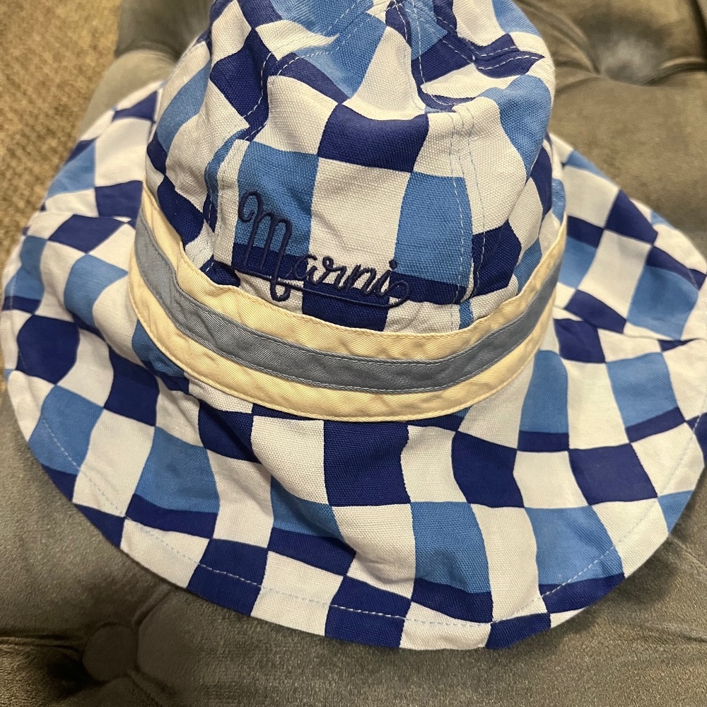 Checker board Marni hat